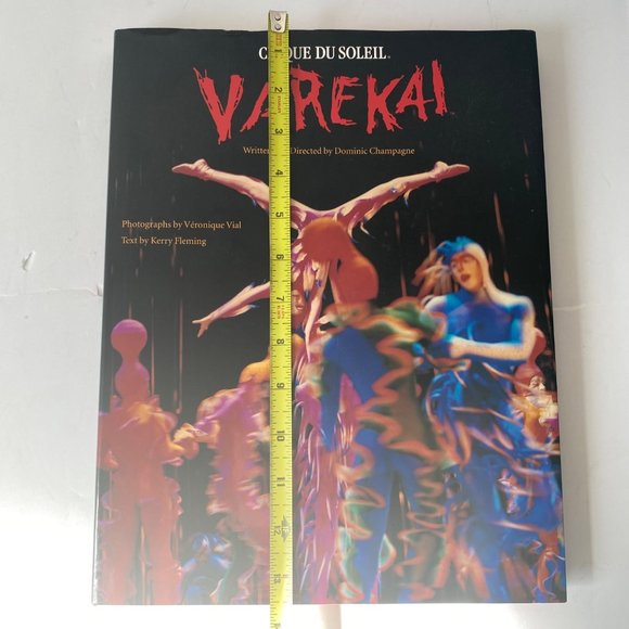 Varekai Cirque Du Soleil illustrated hardcover +DJ by Veronique Vial 2003 - Picture 3 of 8